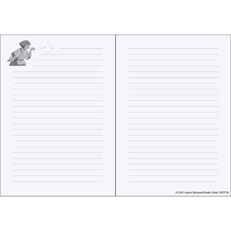 Cuadernos y libretas - Carnet de notes Aburaya - Le Voyage de Chihiro