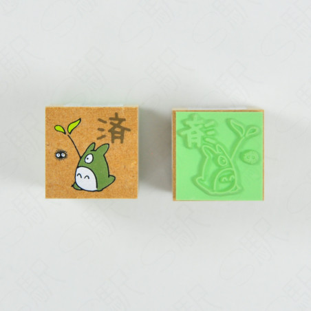 Small equipment - Totoro Soot Sprite "Finished" Totem stamp - My Neighbor Totoro