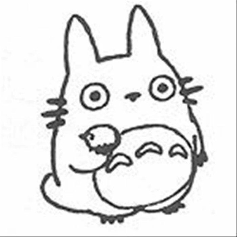 Small equipment - Totoro Acorn Totem stamp - My Neighbor Totoro