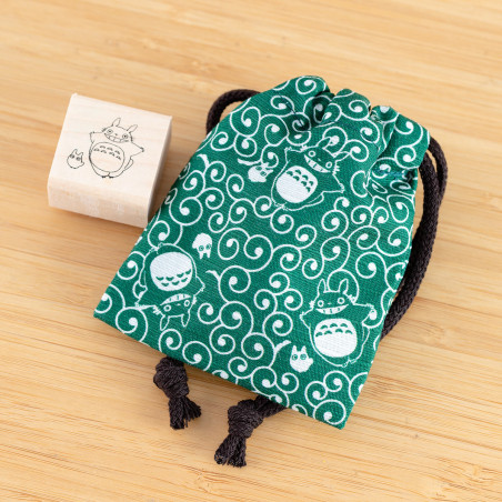 Bags - Totoro arabesque Stamp with pouch - My Neighbor Totoro