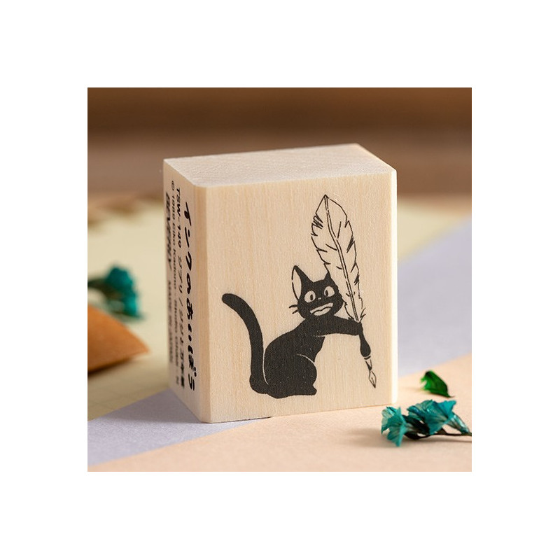 Small equipment - Jiji & fountain pen Wooden stamp - Kiki's Delivery Service