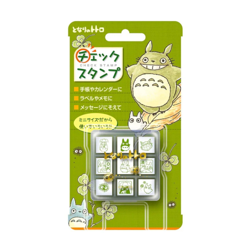 Accesorios de escritorio - Set de tampons Icônes Totoro Vert - Mon Voisin Totoro