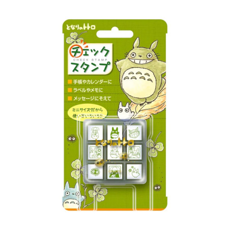 Accesorios de escritorio - Set de tampons Icônes Totoro Vert - Mon Voisin Totoro