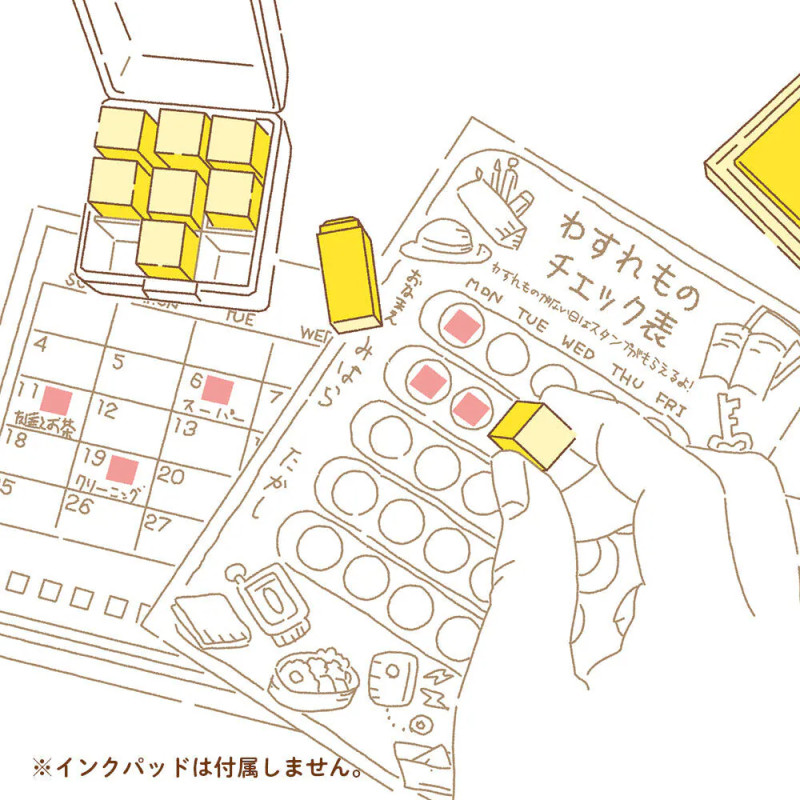 Accesorios de escritorio - Set de tampons Icônes Totoro Vert - Mon Voisin Totoro