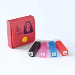 Small equipment - Coloured stamp Set No Face & Boh & Yubaba - Spirited Away