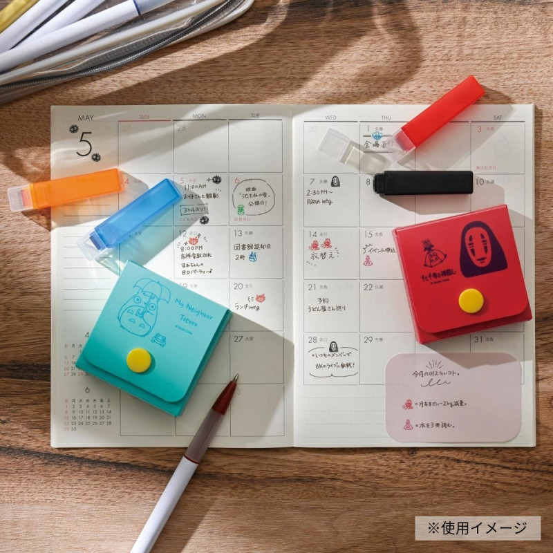Small equipment - Coloured stamp Set No Face & Boh & Yubaba - Spirited Away