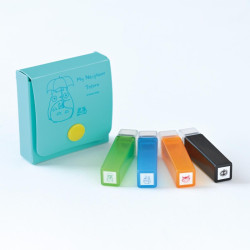 Small equipment - Coloured stamp Set Totoro & Catbus & Soot Sprite - My Neighbor Totoro