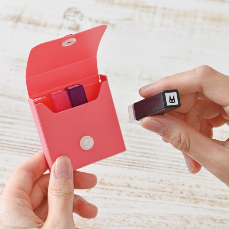 Small equipment - Coloured stamp Set Jiji, & paw & hairband - Kiki's Delivery Service