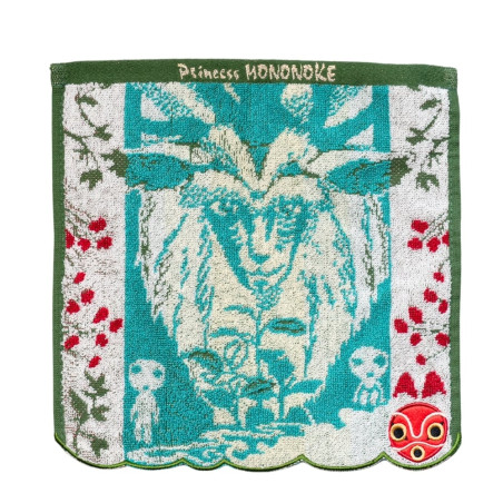 Ropa de hogar - Mini Serviette Dieu Cerf 25x25 cm - Princesse Mononoké
