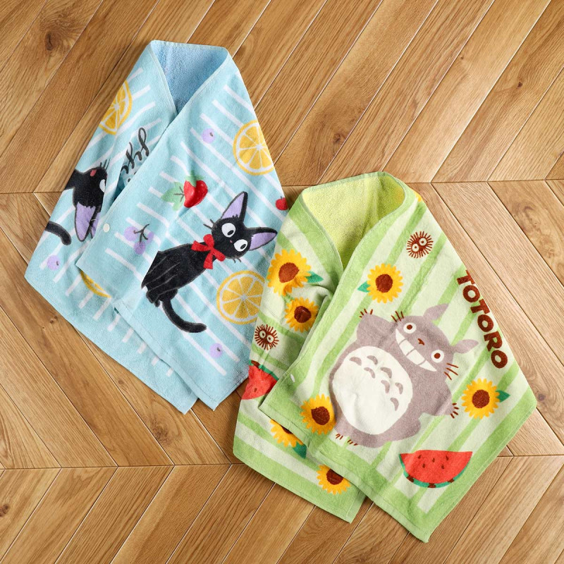 Ropa de hogar - Serviette de bain Totoro Pastèque 40x110 cm - Mon Voisin Totoro