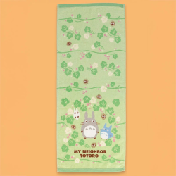 Ropa de hogar - Serviette Natsu Totoro Feuille verte 34x80 cm - Mon Voisin Totoro