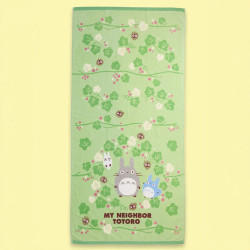 Ropa de hogar - Toalla Natsu Totoro Feuille verte 70x140 cm - Mon Voisin T