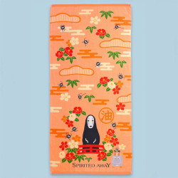 Household linen - Bath Towel No Face & Flowers 70x140 cm - Spirited Away