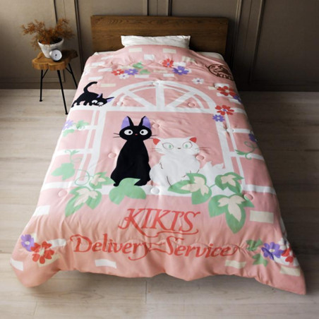 Linge de maison - Couette Natsu Douce rose - Kiki la petite sorcière