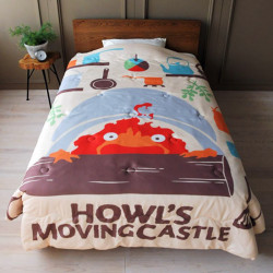 Household linen - Natsu Comforter Cook with Calcifer - Howl’s Moving Castle