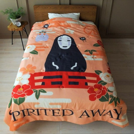 Household linen - Natsu Comforter No Face & Flowers - Spirited Away
