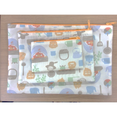 Accessories - Traveling Pouch Set Cook with Calcifer - Howl’s Moving Castle