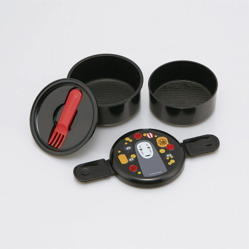 Bentos - Bento Rond Deux Parties No Face & Lanternes - Le Voyage de Chihiro