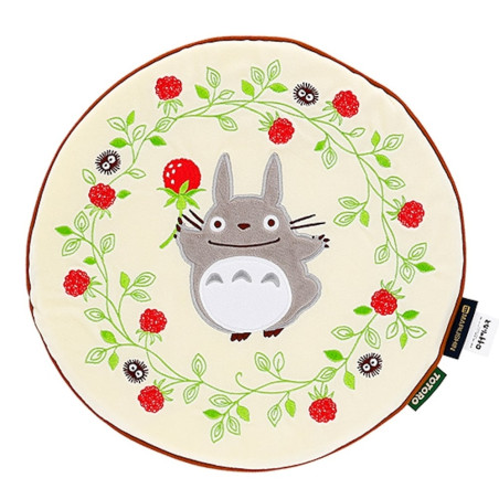 Muebles - Cojín de asiento Corona de fresas - Mi vecino Totoro