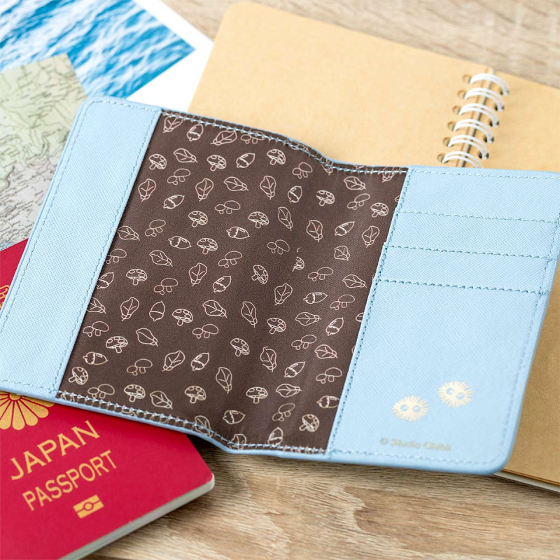 Accesorios - Funda para pasaporte Totoro azul - Mi vecino Totoro