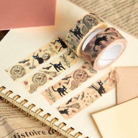 Accesorios de escritorio - Set de cintas adhesivas con motivos vintage - Nicky, la aprendiz de bruja