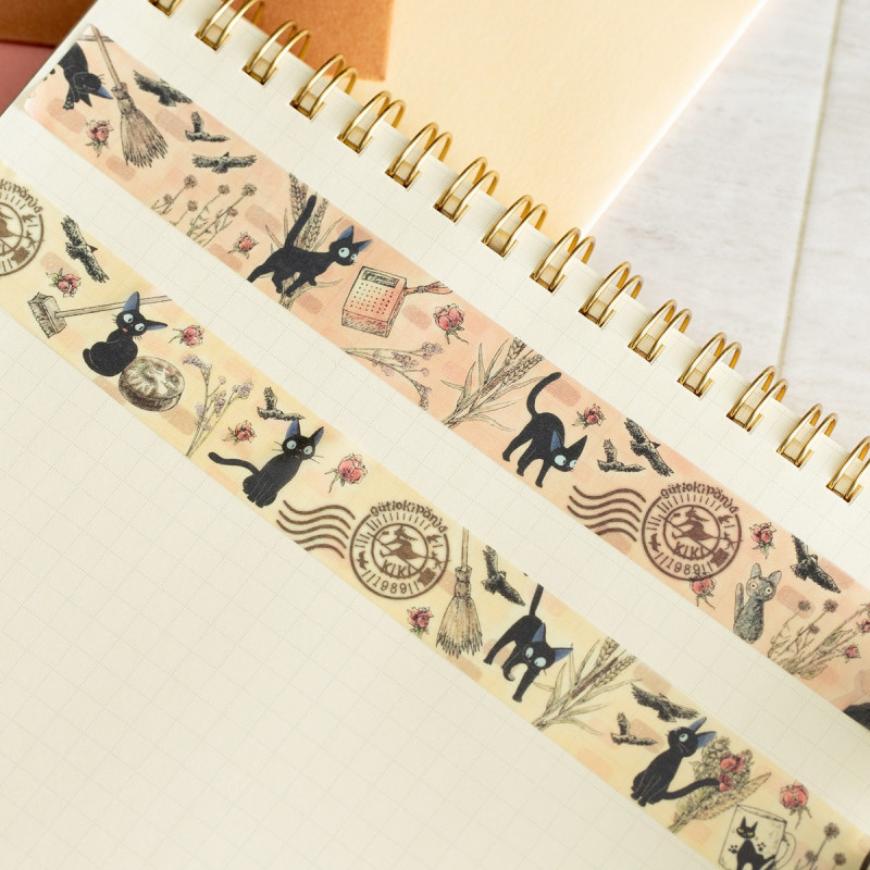 Small equipment - Masking Tape Set Jiji Antique pattern - Kiki's Delivery Service