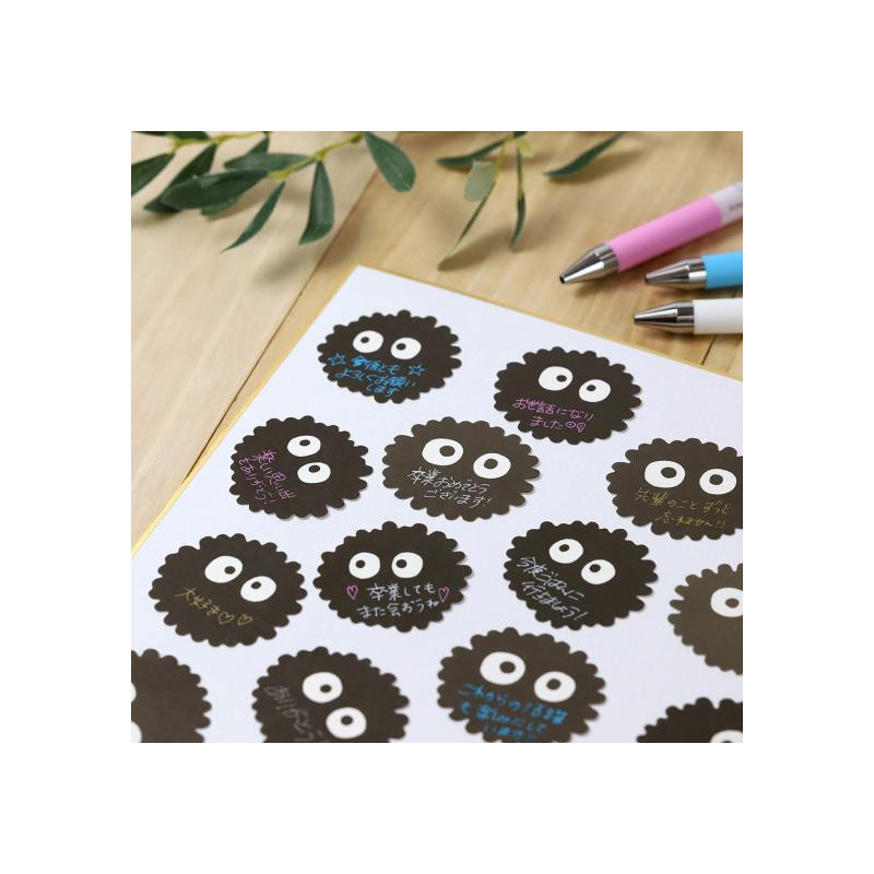Petit matériel - Set de stickers Noiraudes - Mon Voisin Totoro