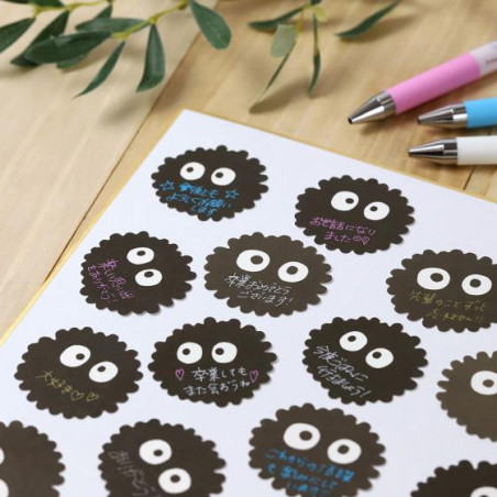 Accesorios de escritorio - Juego de pegatinas Noiraudes - Mi vecino Totoro