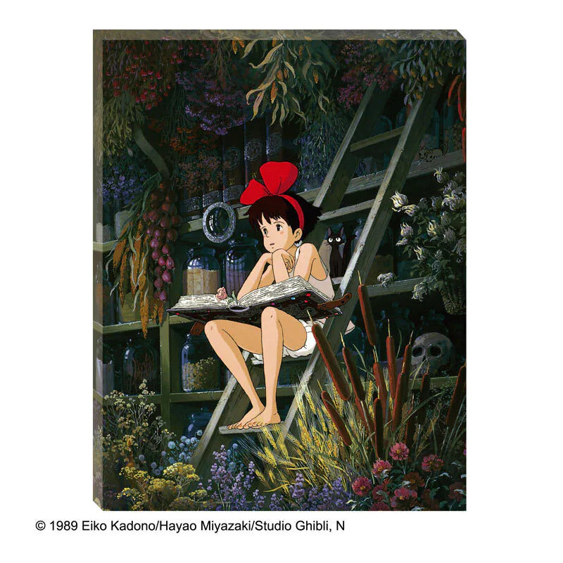 Jigsaw Puzzles - Canvas art Puzzle 366P Girl's time - Kiki's Delivery Service