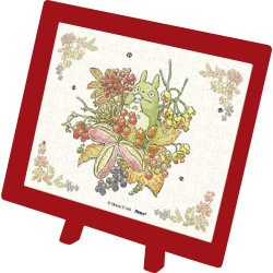 Puzzles - Puzzle 150P et chevalet Récolte de noix d’automne - Mon Voisin Totoro