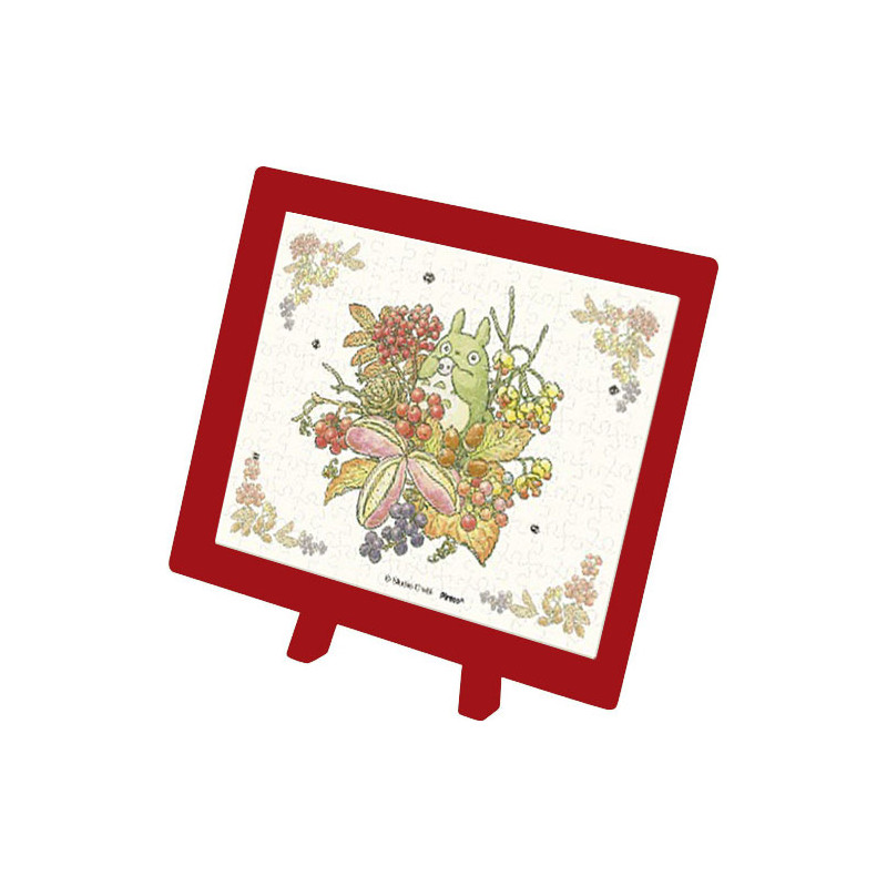Puzzles - Puzzle 150P et chevalet Récolte de noix d’automne - Mon Voisin Totoro
