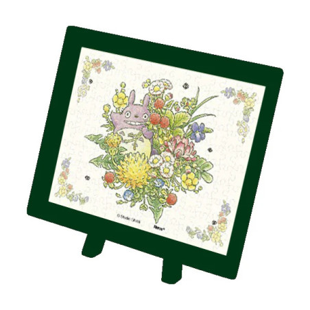 Puzzles - Puzzle 150P et chevalet Totoro Bouquet de Printemps - Mon Voisin Toto