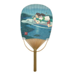 Accesorios - Abanico de bambú Haku: Dragón y Chihiro - El viaje de Chihiro