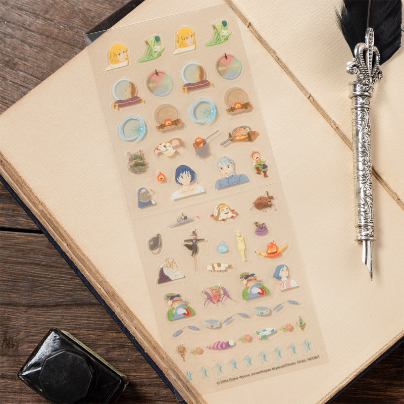 Petit matériel - Mini stickers agenda - Le Château ambulant