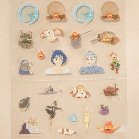 Petit matériel - Mini stickers agenda - Le Château ambulant