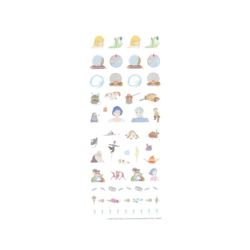 Petit matériel - Mini stickers agenda - Le Château ambulant