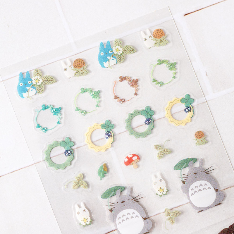 Accesorios de escritorio - Mini pegatinas para agenda, Colección 1 - Mi vecino Totoro
