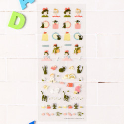 Accesorios de escritorio - Mini pegatinas para agenda, Colección 1 - Nicky, la aprendiz de bruja
