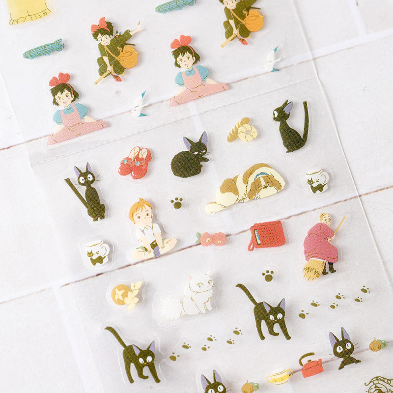 Accesorios de escritorio - Mini pegatinas para agenda, Colección 1 - Nicky, la aprendiz de bruja