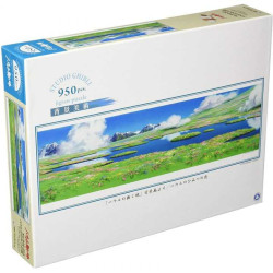 Jigsaw Puzzles - Panorama puzzle 950P Howl's secret garden - Howl’s Moving Castle