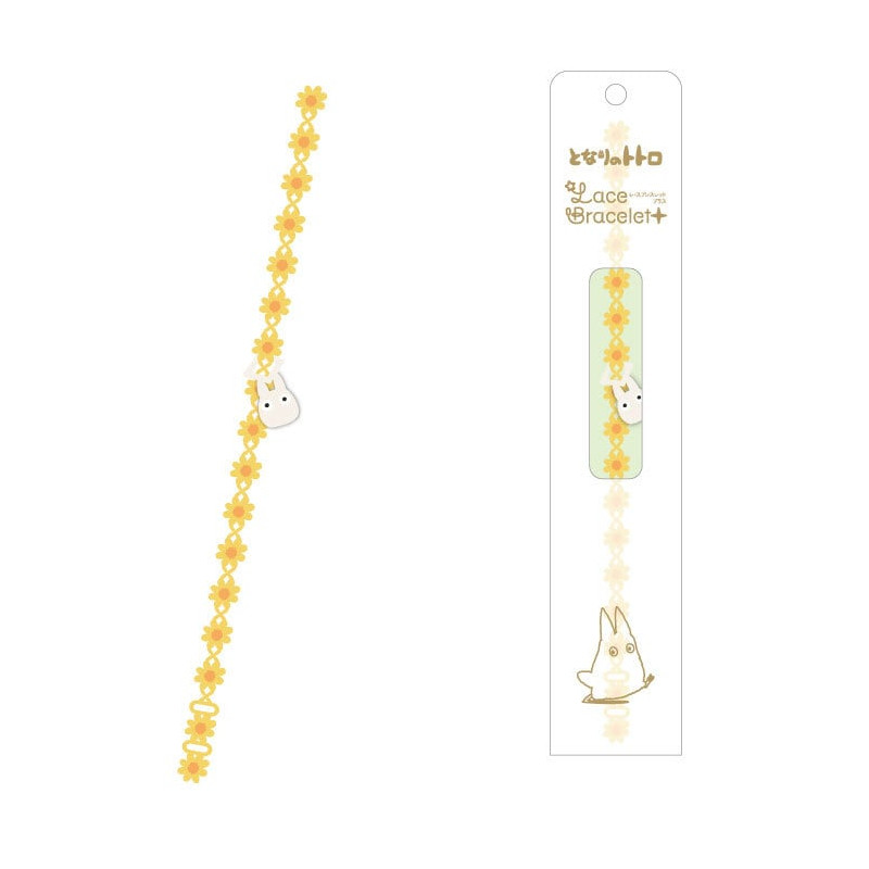 Jewellery - Small Totoro flowers Woven bracelet - My Neighbour Totoro