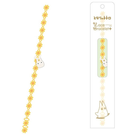 Jewellery - Small Totoro flowers Woven bracelet - My Neighbour Totoro