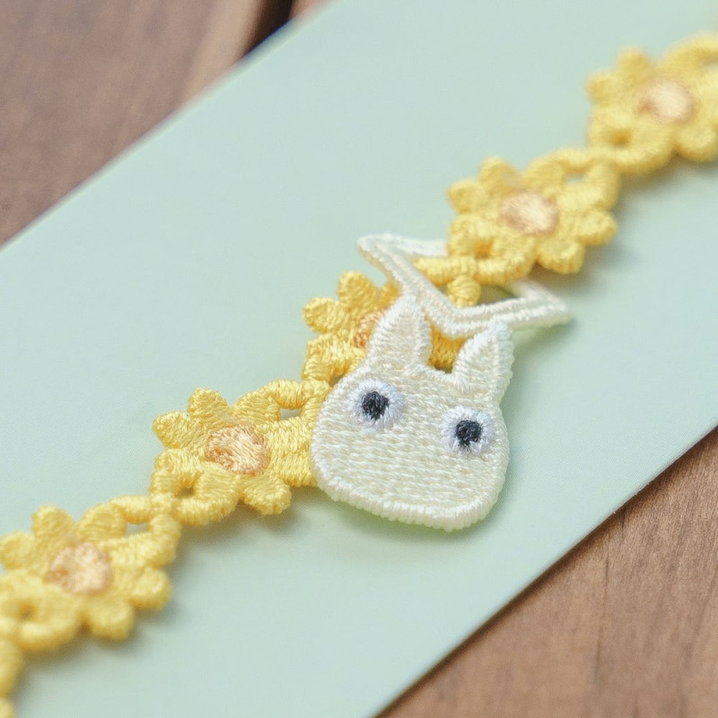Jewellery - Small Totoro flowers Woven bracelet - My Neighbour Totoro