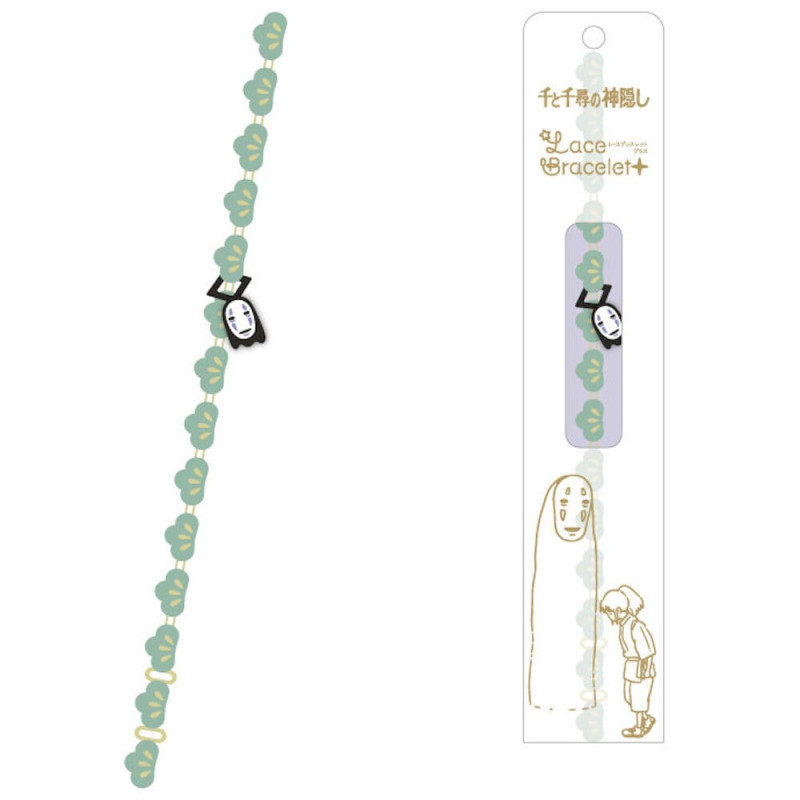 Joyería - Bracelet brodé No Face - Le Voyage de Chihiro