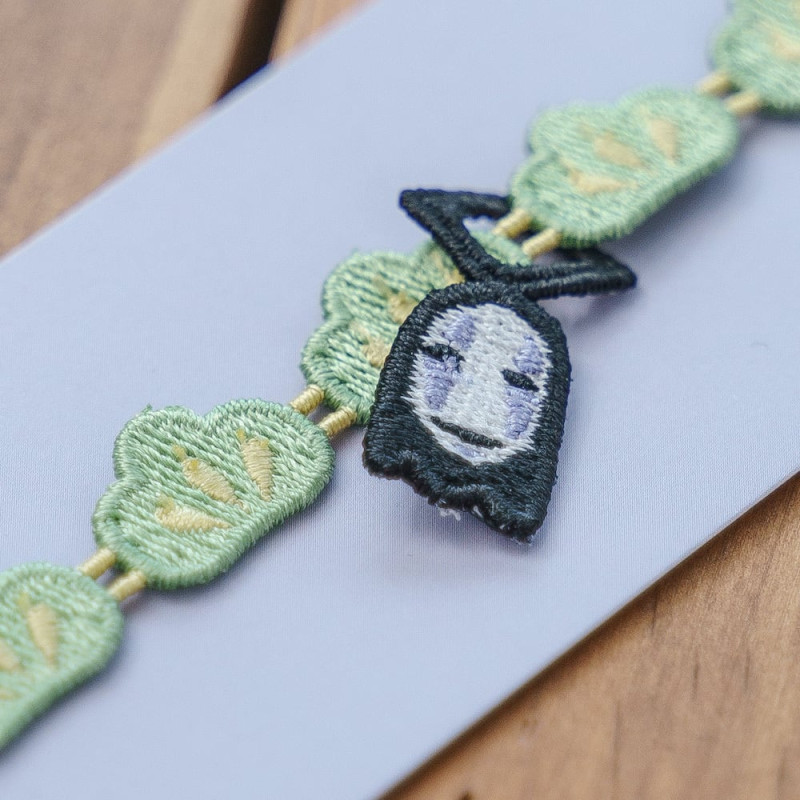 Joyería - Bracelet brodé No Face - Le Voyage de Chihiro