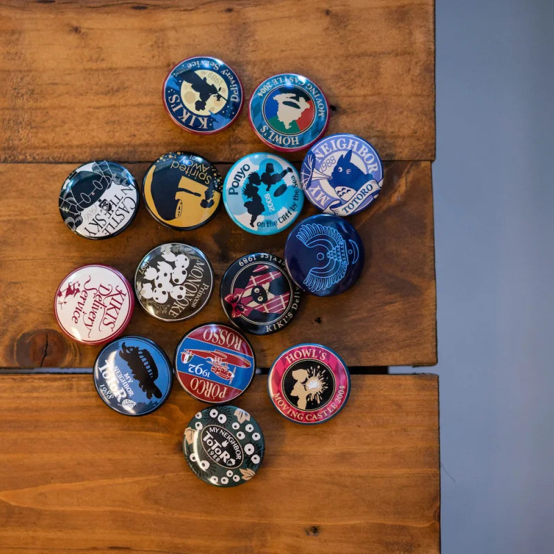 Badges - Badge mystère collection Beige - Studio Ghibli