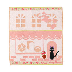 Ropa de hogar - Mini toalla Jiji «Coin de rue», 34 x 36 cm - Nicky, la aprendiz de bruja