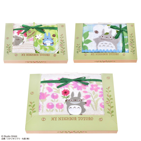 Ropa de hogar - Lote de 4 toallas Totoro Bosque - Mi vecino Totoro
