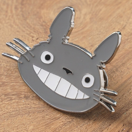 Pins - Pins Totoro Gris Gros Plan - Mon Voisin Totoro