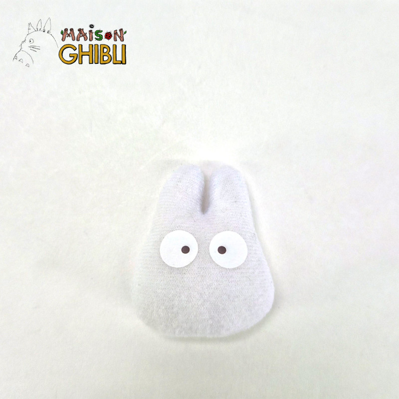 Llavero de peluche - Mini magnet peluche Totoro Blanc - Mon Voisin Totoro